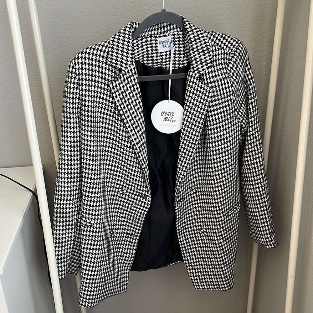 Princess Polly Checkered Blazer